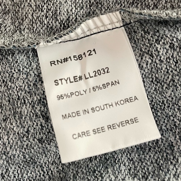 NWT Lily London Vibrant Abstract Watercolor Knit Sweater Tunic style Size S - Picture 9 of 10